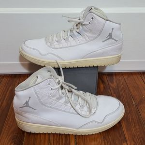 Men's White High-Top Sneakers